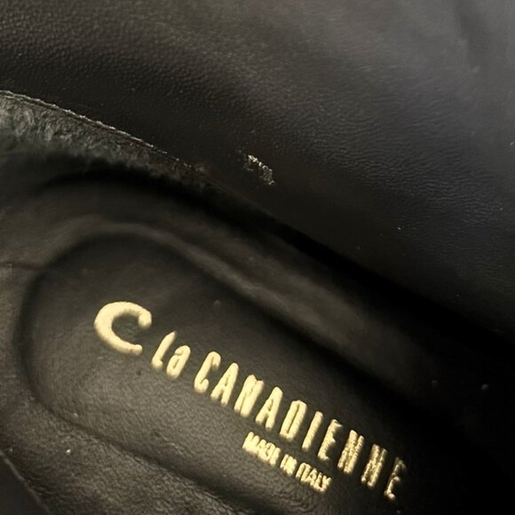 La Canadienne Women's Brendan Waterproof Combat Boot Sz 7 made in Italy - Picture 11 of 15